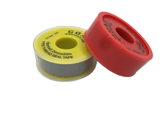 Лента 100% ленты 19mm Ptfe уплотнения потока тефлона PTFE серого цвета