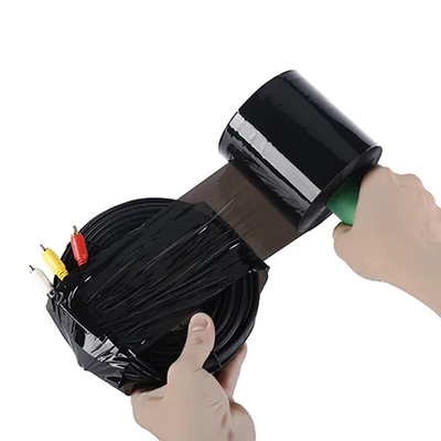 Черный мини Handheld фильм обруча простирания упаковки LLDPE с вращая распределителем ручек для обруча коробок